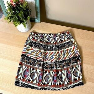 BOUTIQUE Printed Mini Skirt